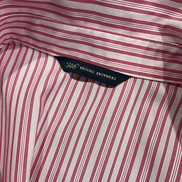 Old money timeless striped shirt dress by Brooks Brothers 100% cotton size 8 - Picture 10 of 11